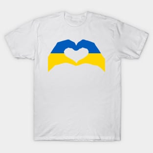 We Heart Ukraine Patriot Flag Series T-Shirt